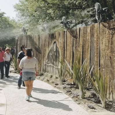 brisa con ventilacion misting